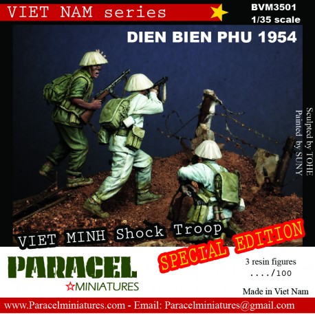 NVA Tank riders & Commander (Special Edition)